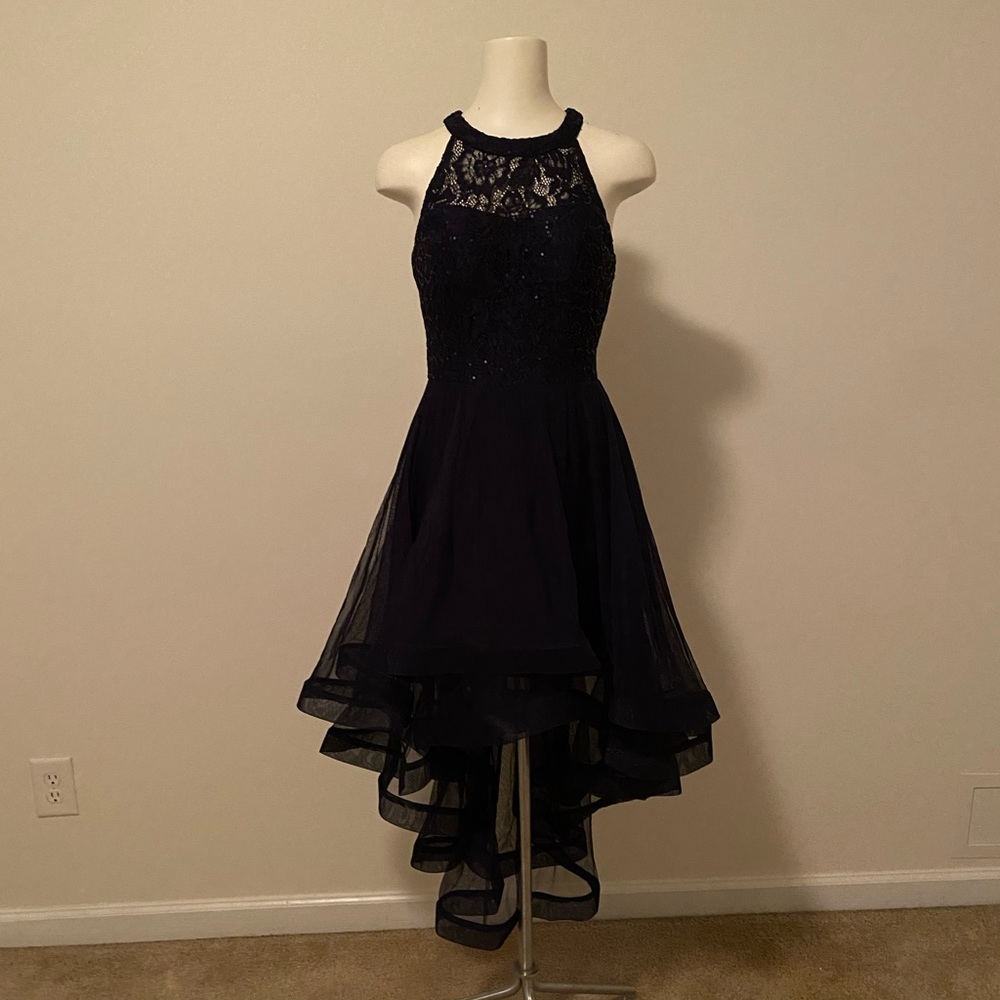 🆕 Speechless size 5 navy special occasion dress
